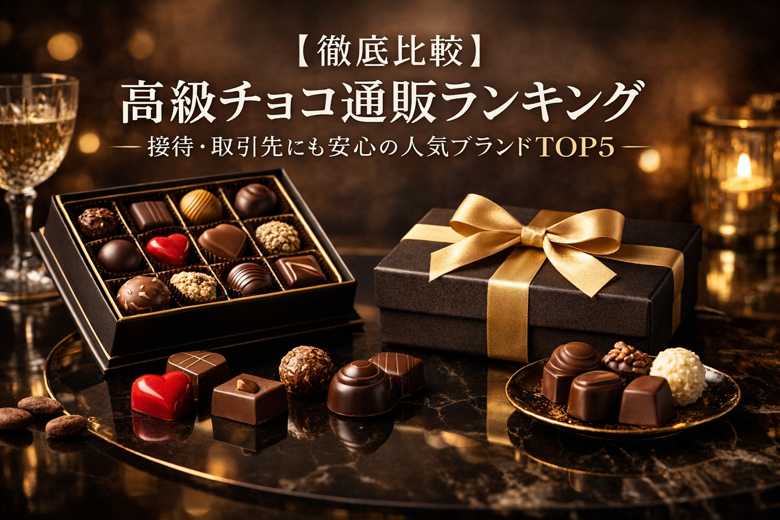 【徹底比較】高級チョコ通販ランキング|接待・取引先にも安心の人気ブランドTOP5