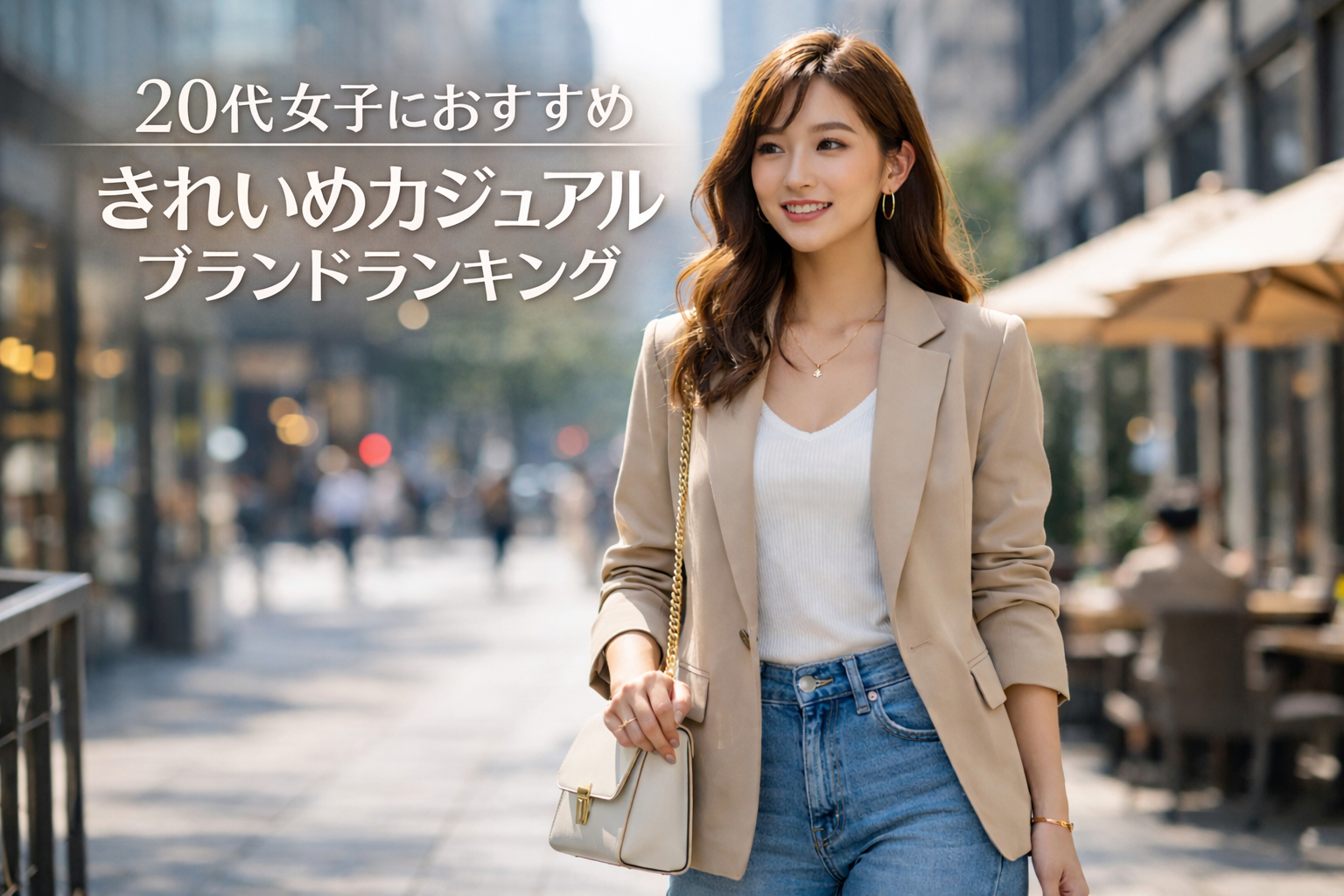 20代女子におすすめのきれいめカジュアルブランドランキング|コスパとトレンドで徹底比較