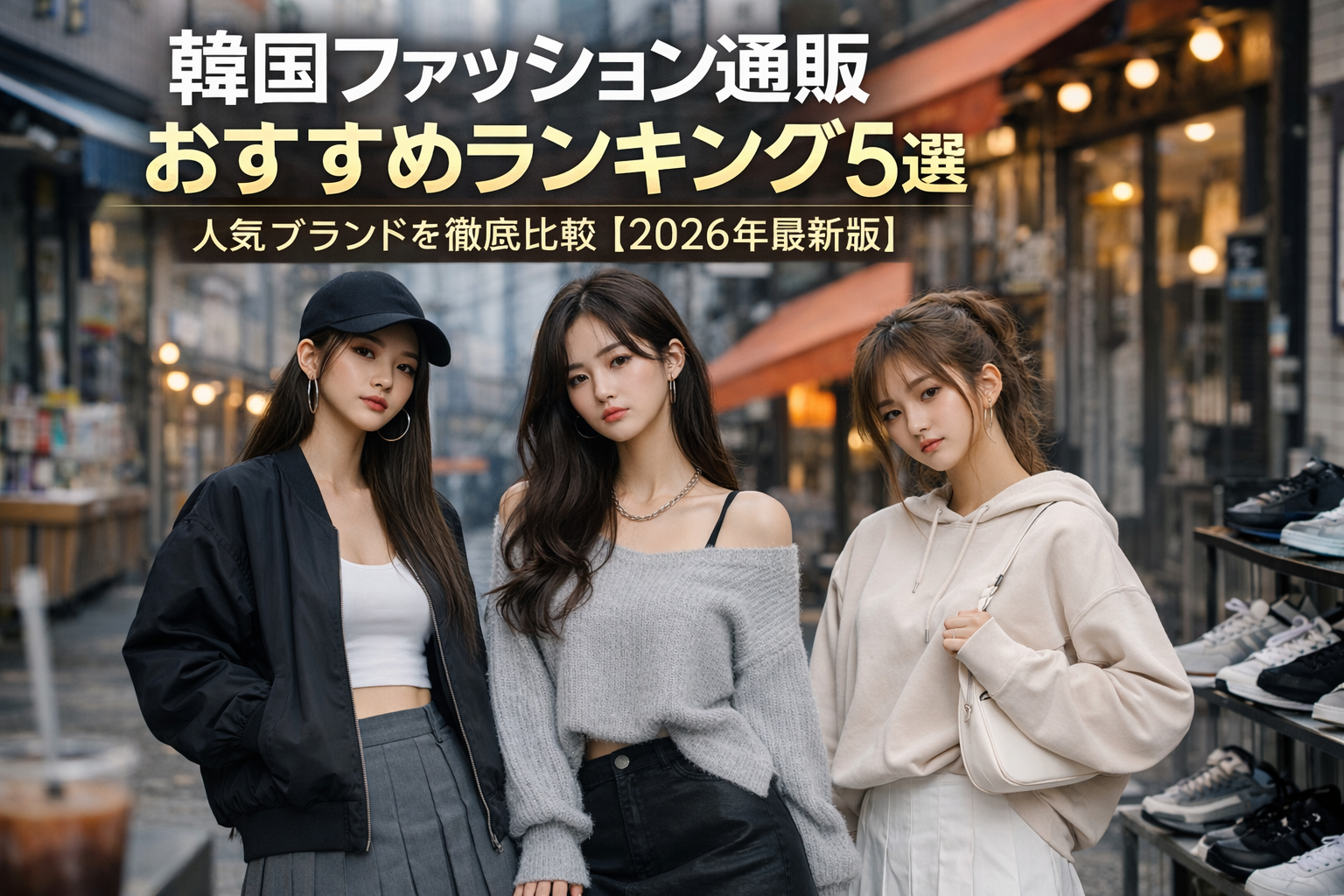韓国ファッション通販おすすめランキング5選｜人気ブランドを徹底比較【2026年最新版】