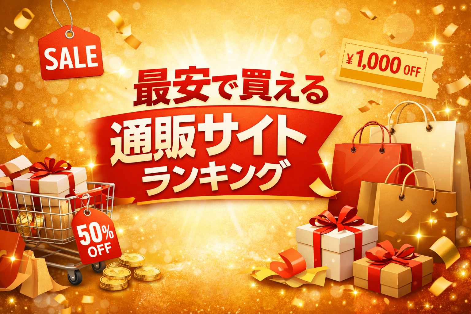 最安で買える通販サイトランキング2026年版 安くコスメやファッションを買いたい人必見