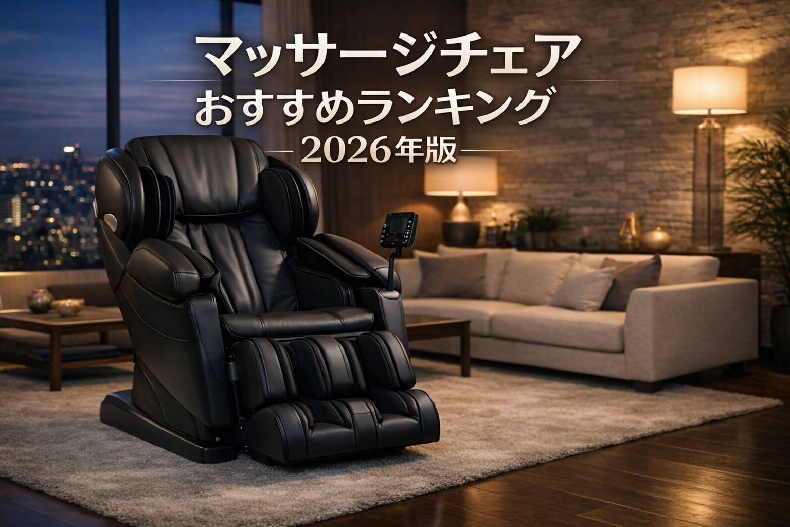 【マッサージチェアおすすめランキング2026年版 フジ医療器が人気の理由を徹底比較】