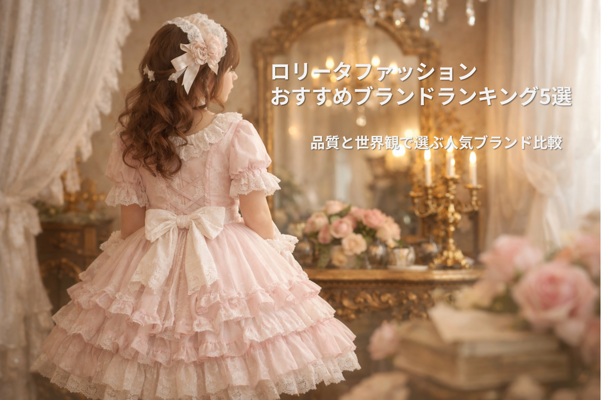 ロリータファッションおすすめブランドランキング5選|品質と世界観で選ぶ人気ブランド比較