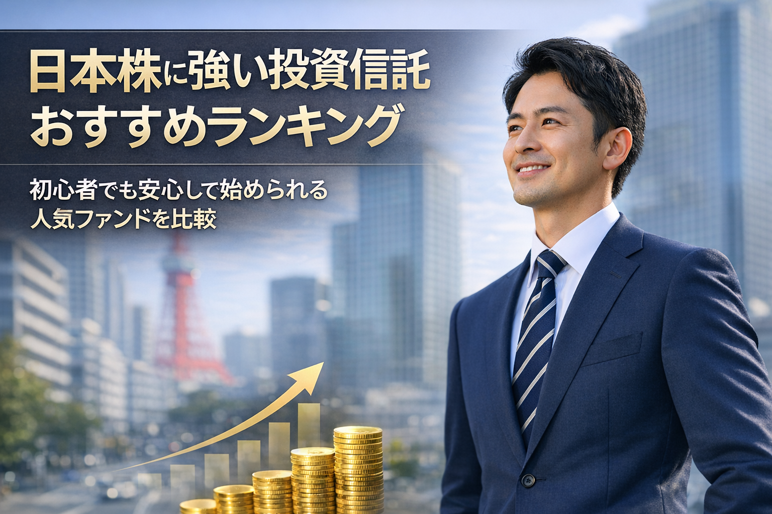 日本株に強い投資信託おすすめランキング|初心者でも安心して始められる人気ファンドを比較
